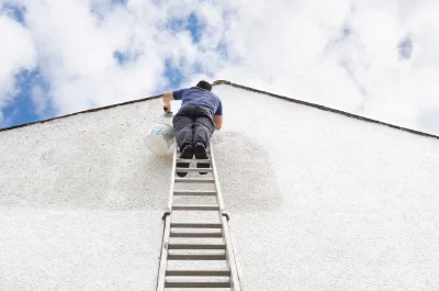 Peinture extérieure à Guigny — façades et ravalement
